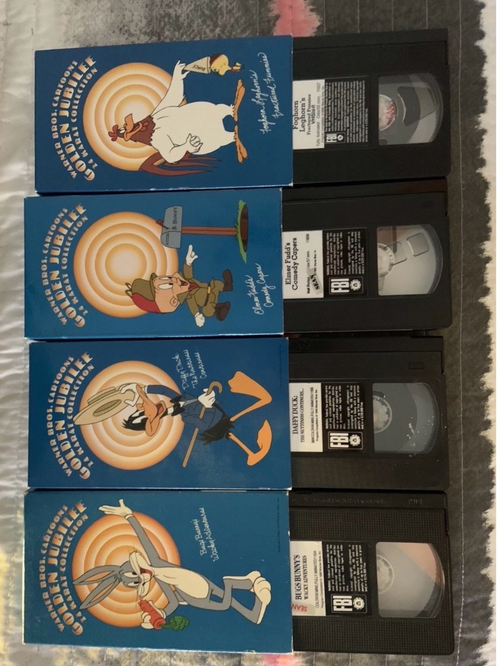 20 Looney Tunes golden Jubilee VHS collection